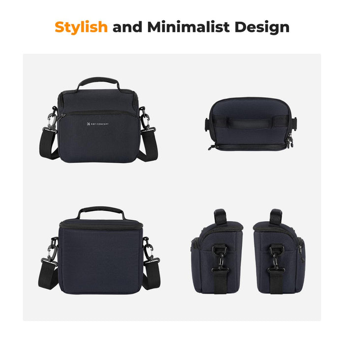 K&F CONCEPT Urban Wander 05 5L Camera Sling Bag (Deep Blue)