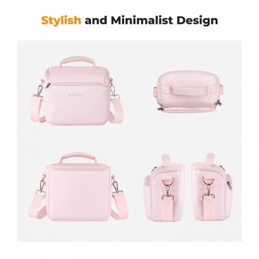 K&F CONCEPT Urban Wander 05 5L Camera Sling Bag (Pink)