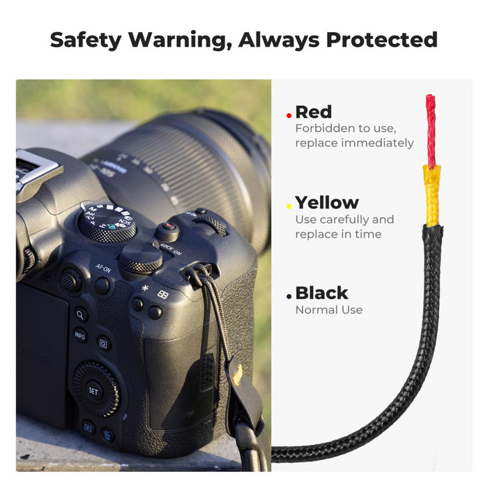 K&F CONCEPT U04 Camera Neck Strap with Quick Release (Black)