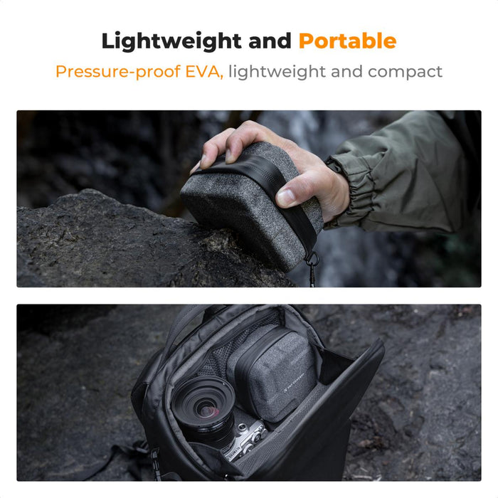 K&F CONCEPT Hard Shell Camera Lens Filter Case - fits up to 10 pcs filters