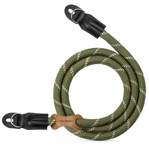 K&F CONCEPT Camera Shoulder Strap Urban Wander 05 (Green Stripe)