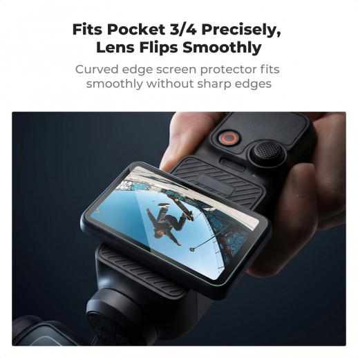 K&F CONCEPT 2-Pack Screen Protector for DJI Osmo Pocket 4/3