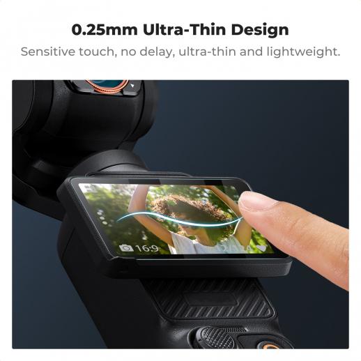 K&F CONCEPT 2-Pack Screen Protector for DJI Osmo Pocket 4/3