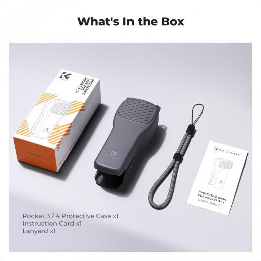 K&F CONCEPT PT61 Protective Case for DJI Osmo Pocket 4/3
