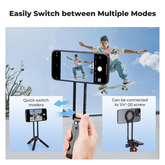 K&F CONCEPT MS47 Magnetic Phone Tripod Stand
