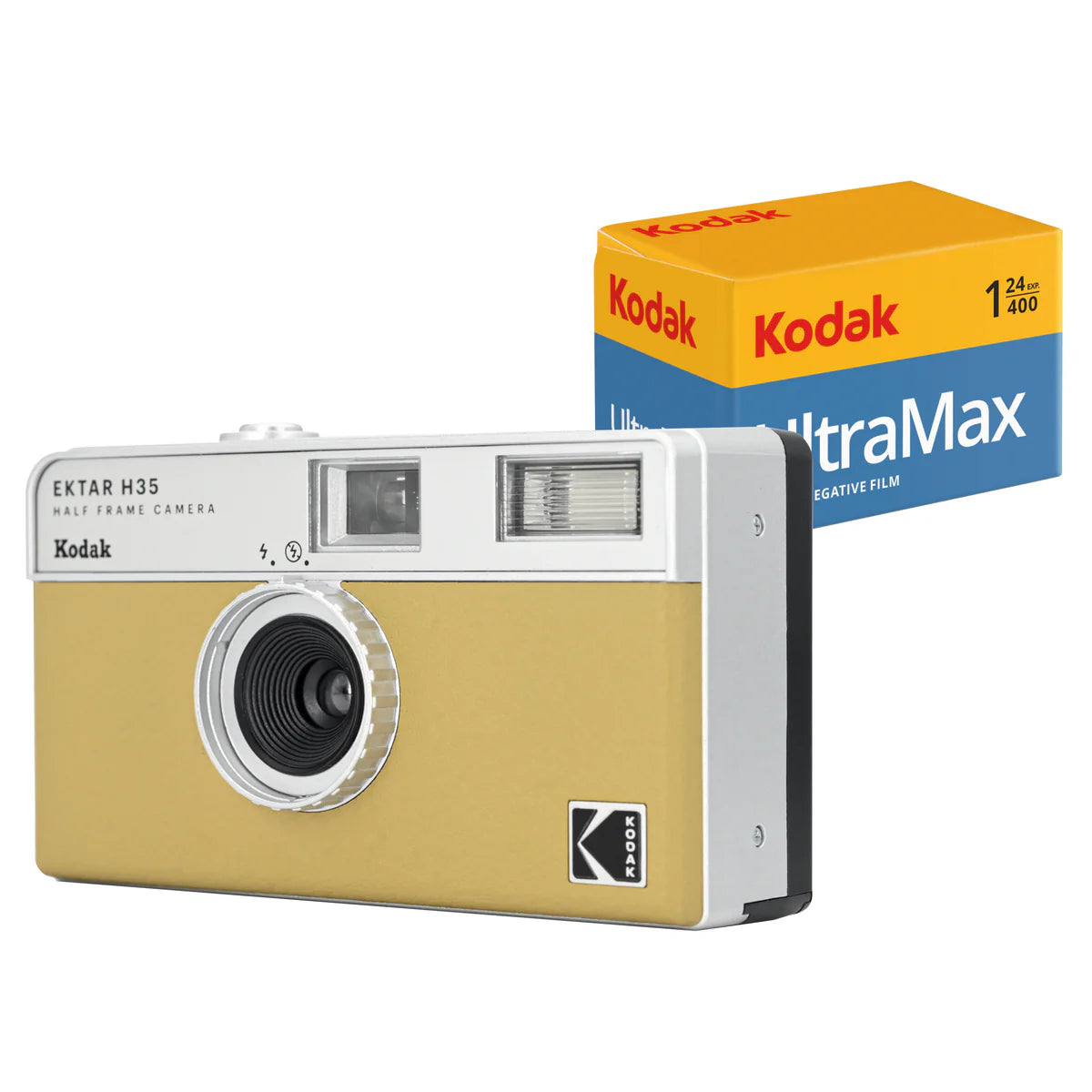 コダック Kodak EKTAR H35 HALF FRAME SAND サンド KODAK Ektar H35 (Sand) w/ Ultramax 24EXP — 673SHOP.com