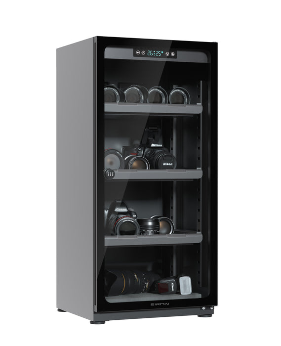 EIRMAI MRD-128 PRO 120L Dry Cabinet - Automatic digital control, LCD touchscreen, LED lighting, combination lock, 5 years warranty (with conditions)