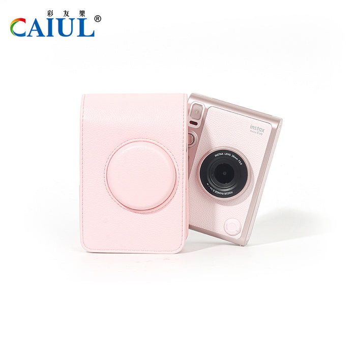 OEM (Generic) Faux Leather Case for Fujifilm Instax Mini EVO (Gentle Rose)
