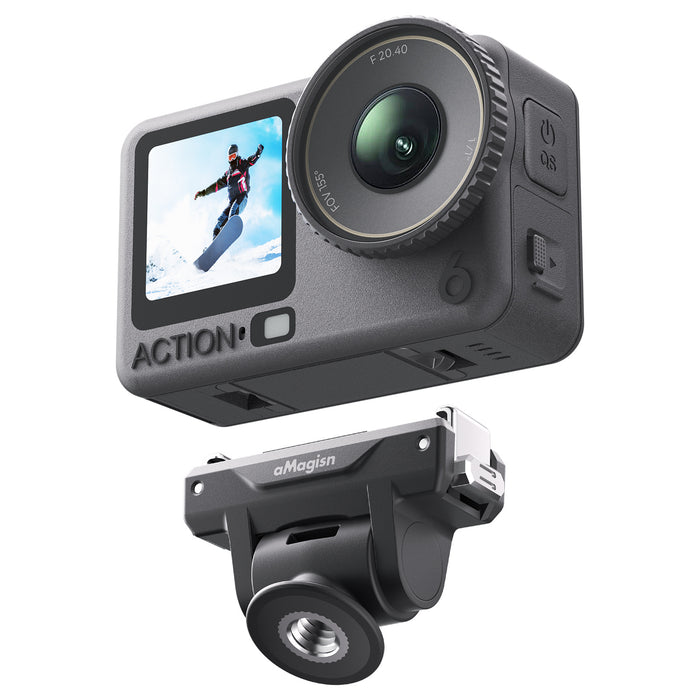 AMAGISN Adjustable Quick Release Adapter Mount for DJI Osmo Action 6/ Osmo Nano