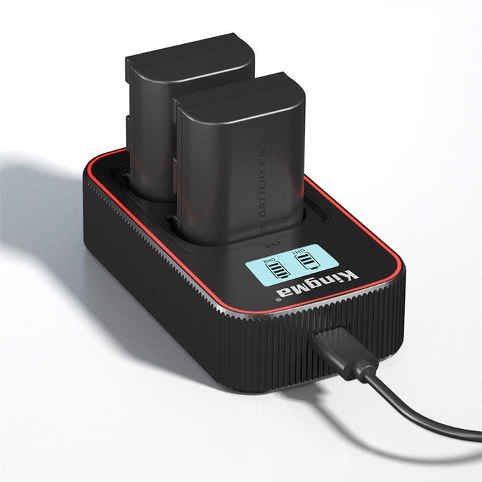 KINGMA BM058 Dual Charger for Canon LP-E6P