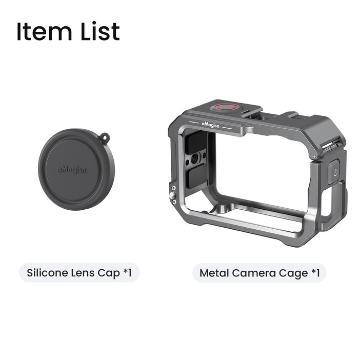 AMAGISN All Metal Utility Cage for DJI Action 6