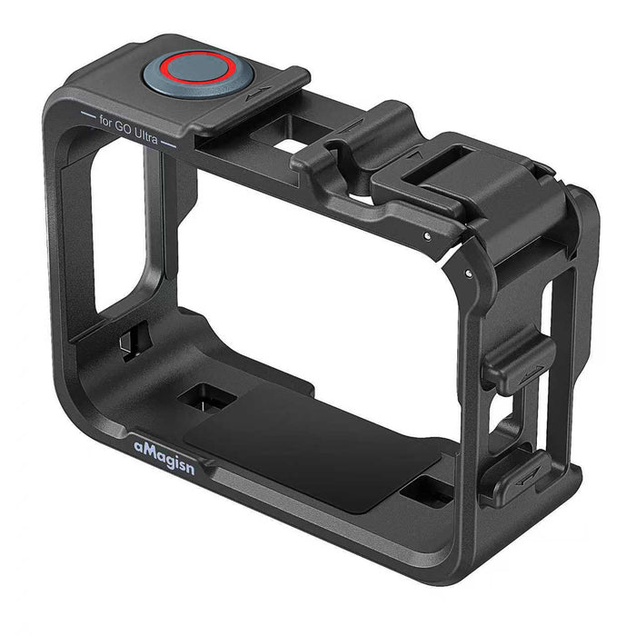 AMAGISN Plastic Cage for Insta360 Go Ultra (Black)