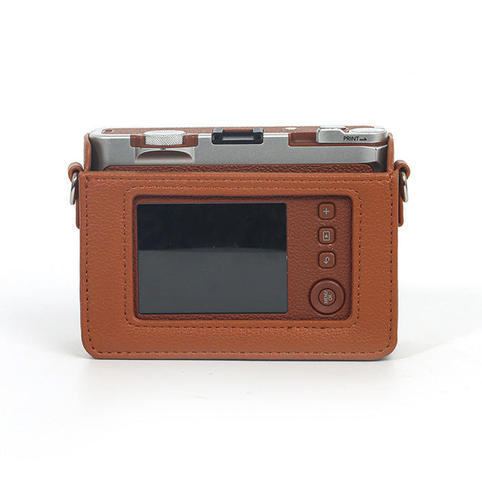 OEM (Generic) Faux Leather Case for Fujifilm Instax Mini EVO (Brown)