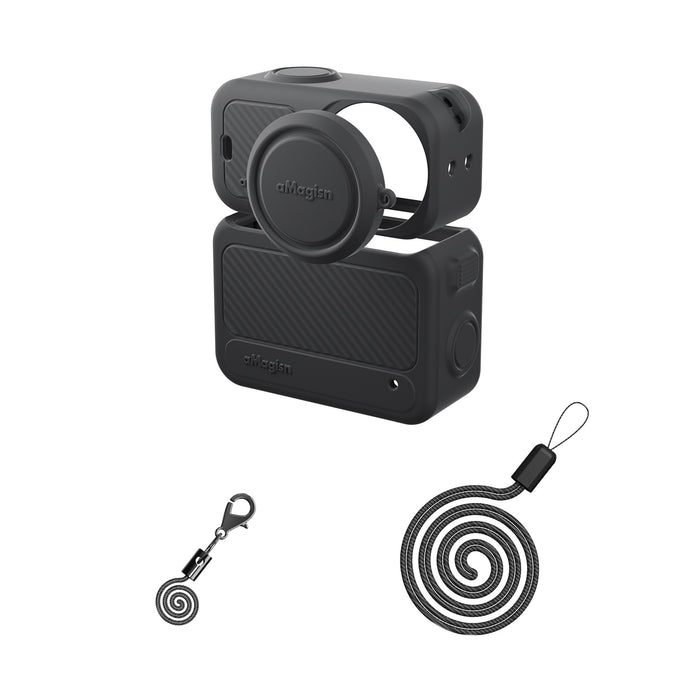 AMAGISN Protective Silicone Case - for DJI Osmo Nano (Black)