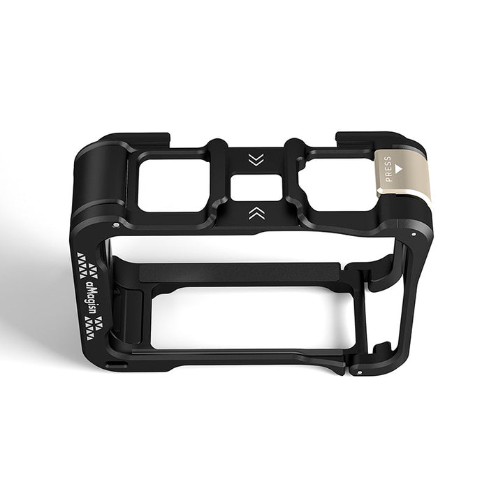 OEM (Generic) Cage with Vertical Quick Release Mount Point for Insta360 Ace Pro 2/ Ace Pro/ Ace (Black)