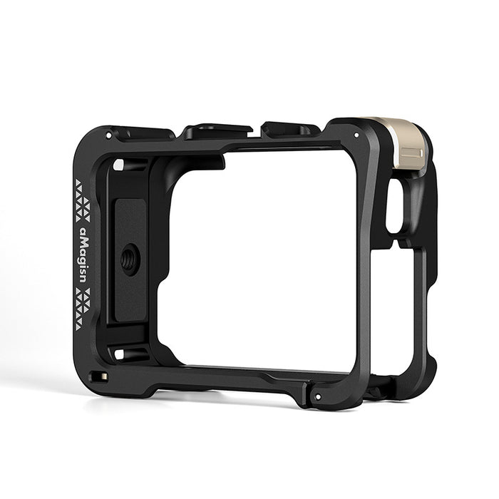 OEM (Generic) Cage with Vertical Quick Release Mount Point for Insta360 Ace Pro 2/ Ace Pro/ Ace (Black)