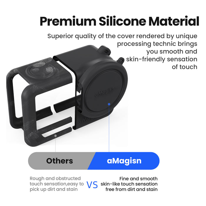 AMAGISN Protective Silicone Case for DJI Osmo Action 6