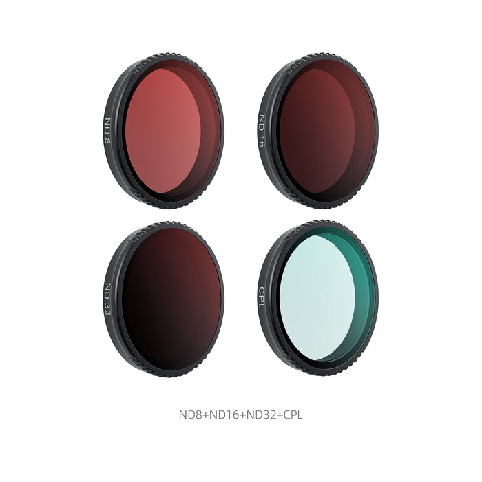 AMAGISN Clip-on Filters for DJI Osmo Nano - CPL + ND8 + ND16 + ND32