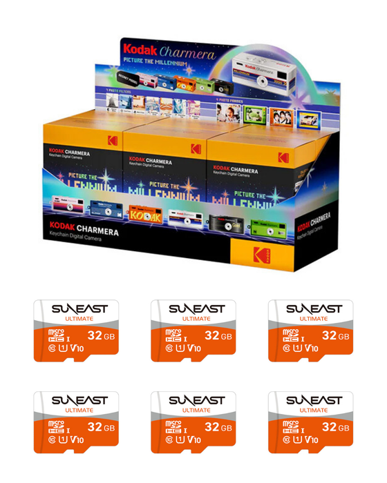 (BUNDLE) KODAK CHARMERA Millennium Collection x 6 Ready-to-Shoot Bundle