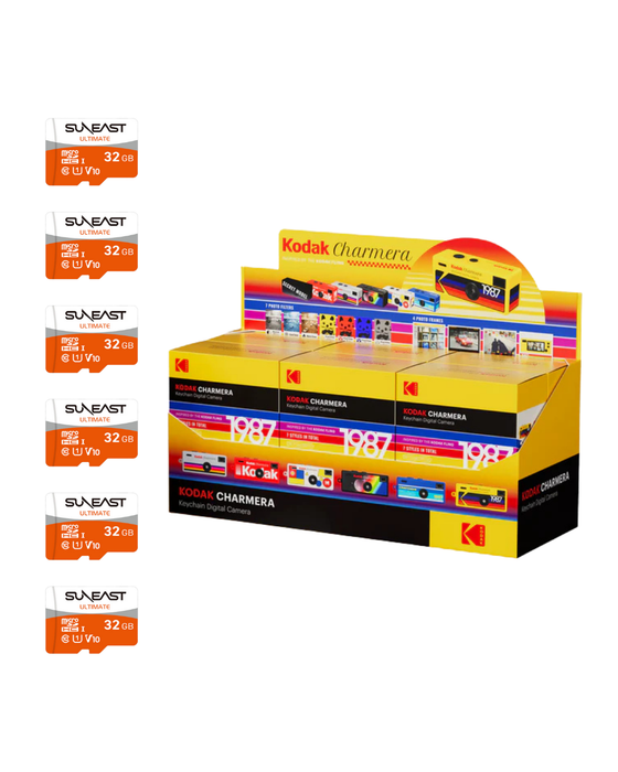 (BUNDLE) KODAK CHARMERA x 6 Ready-to-Shoot Bundle