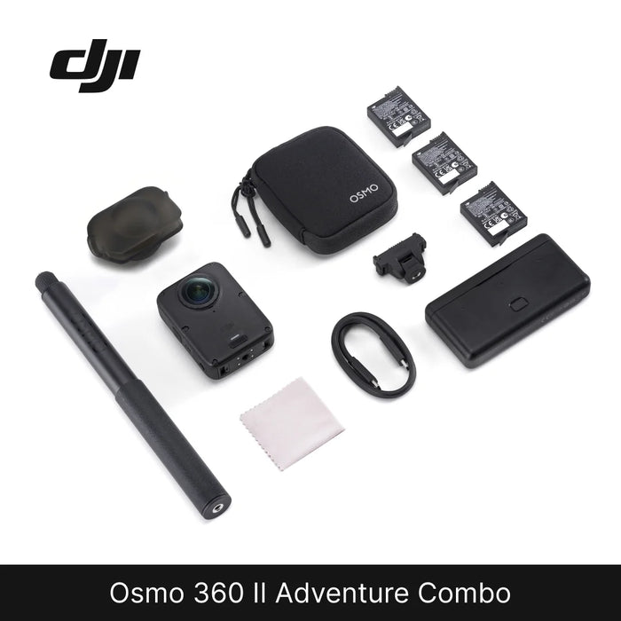 (ACTIVATED) DJI Osmo 360 II - Adventure Combo