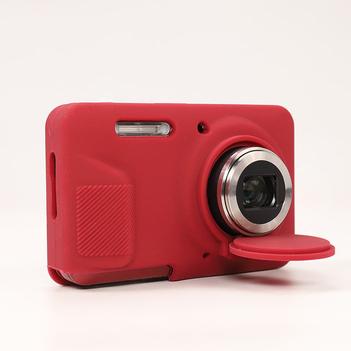 OEM (Generic) Protective Silicone Case for Kodak PixPro FZ55 (Red)