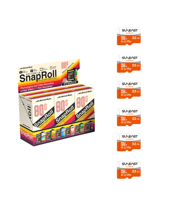 (BUNDLE) ESCURA SnapRoll x 6 PCS Ready-to-Shoot Bundle