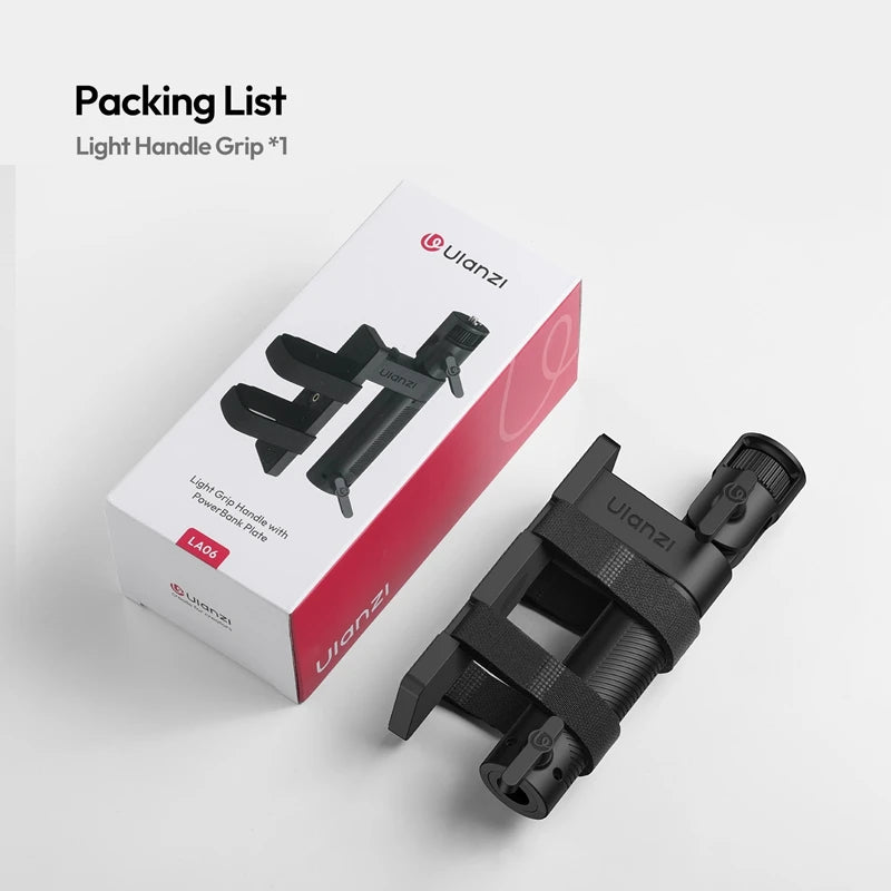 ULANZI LA06 Light Grip Handle with PowerBank Plate — 673SHOP.com