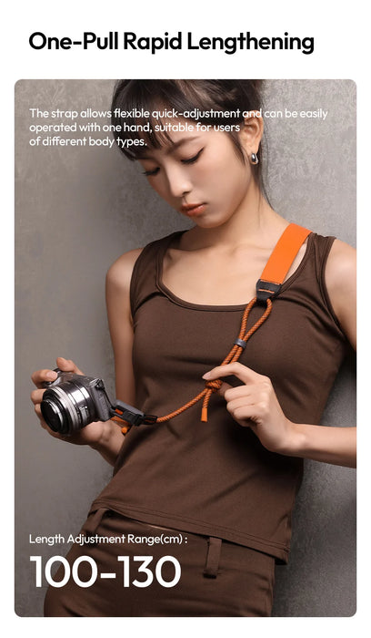 ULANZI CSS2 U-Snap Camera Shoulder Strap(Shadow Black)