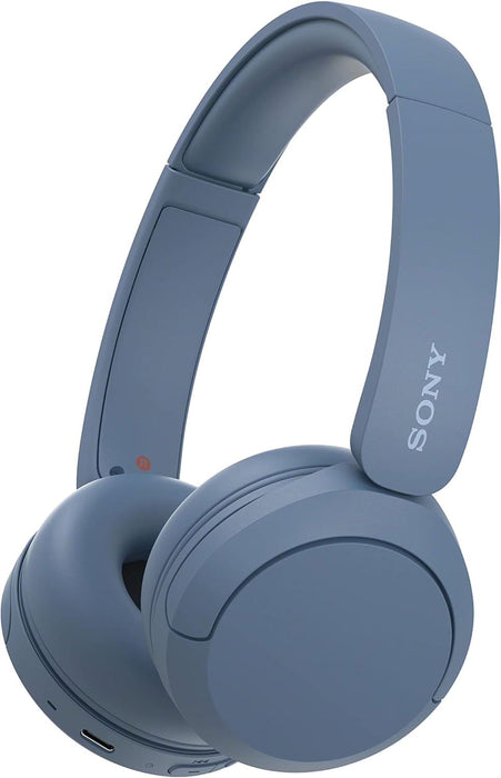 SONY WH-CH520 Wireless On-Ear Headphones (Blue)