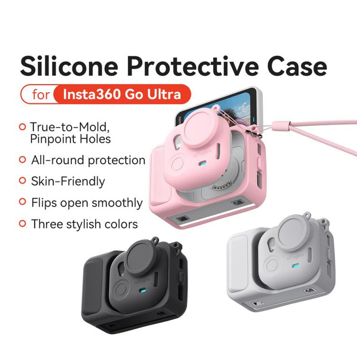 OEM (Generic) Protective Silicone Case (Pink) for Insta360 GO Ultra