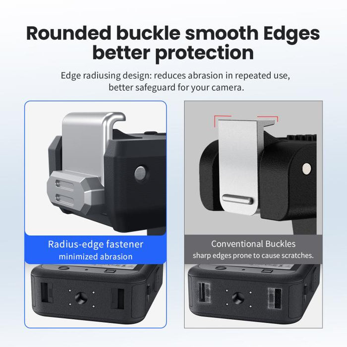 OEM (Generic) Plastic Magnetic Quick Release Mount for DJI Osmo Nano/ 360/ Action 5 Pro/ Action 4/ Action 3