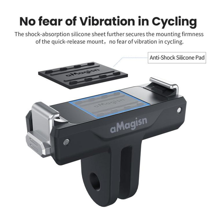 OEM (Generic) Plastic Magnetic Quick Release Mount for DJI Osmo Nano/ 360/ Action 5 Pro/ Action 4/ Action 3