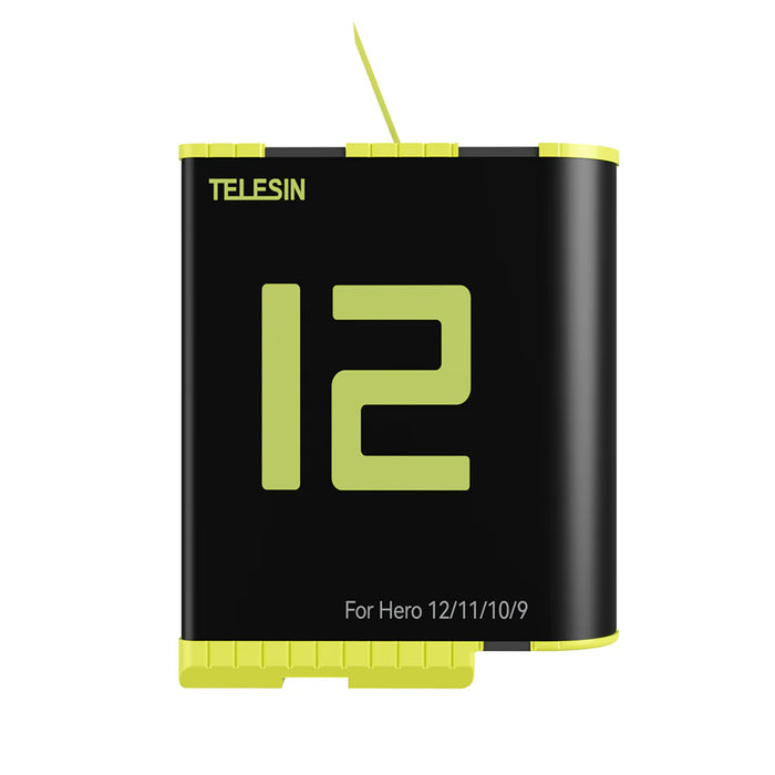 TELESIN Replacement Battery (1750 mAh) for GoPro Hero 12/11/10/9