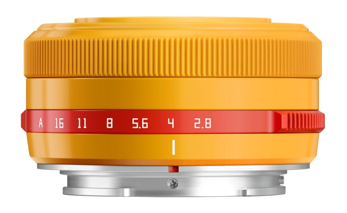 TTARTISAN AF 27mm F2.8 - Fujifilm X-Mount, Sunset Orange, Limited Edition