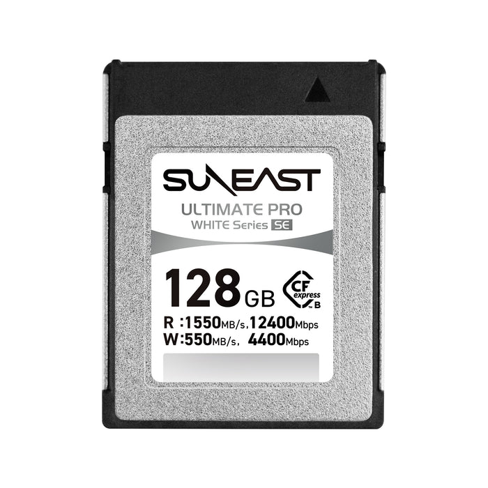 SUNEAST Ultimate PRO White SE Series CFexpress Type B Card - 128GB