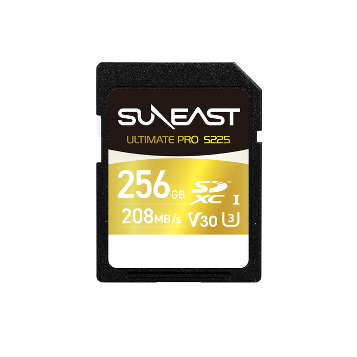 SUNEAST Ultimate PRO S225 Series V30 SD Card - 256GB