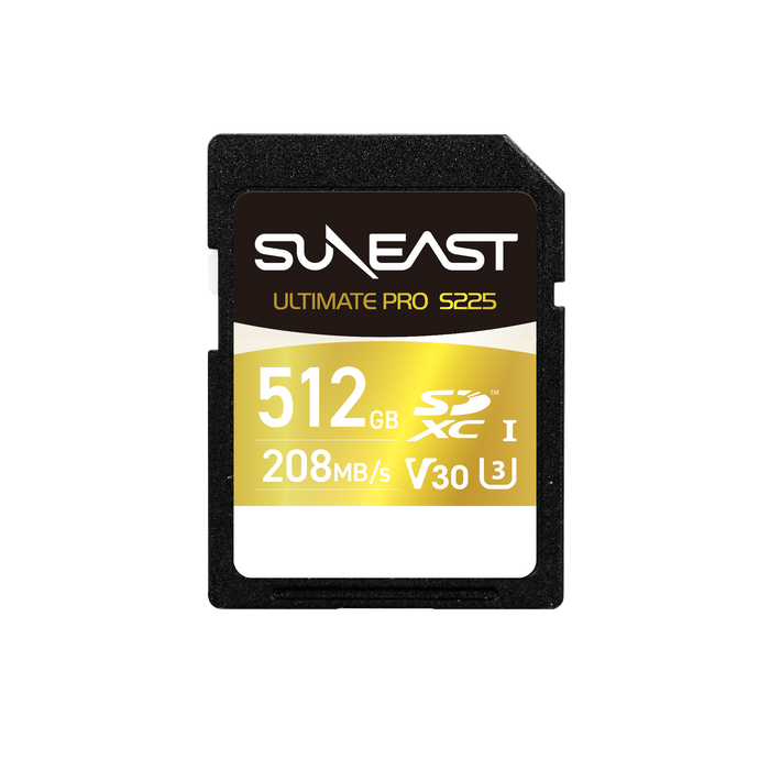 SUNEAST Ultimate PRO S225 Series V30 SD Card - 512GB