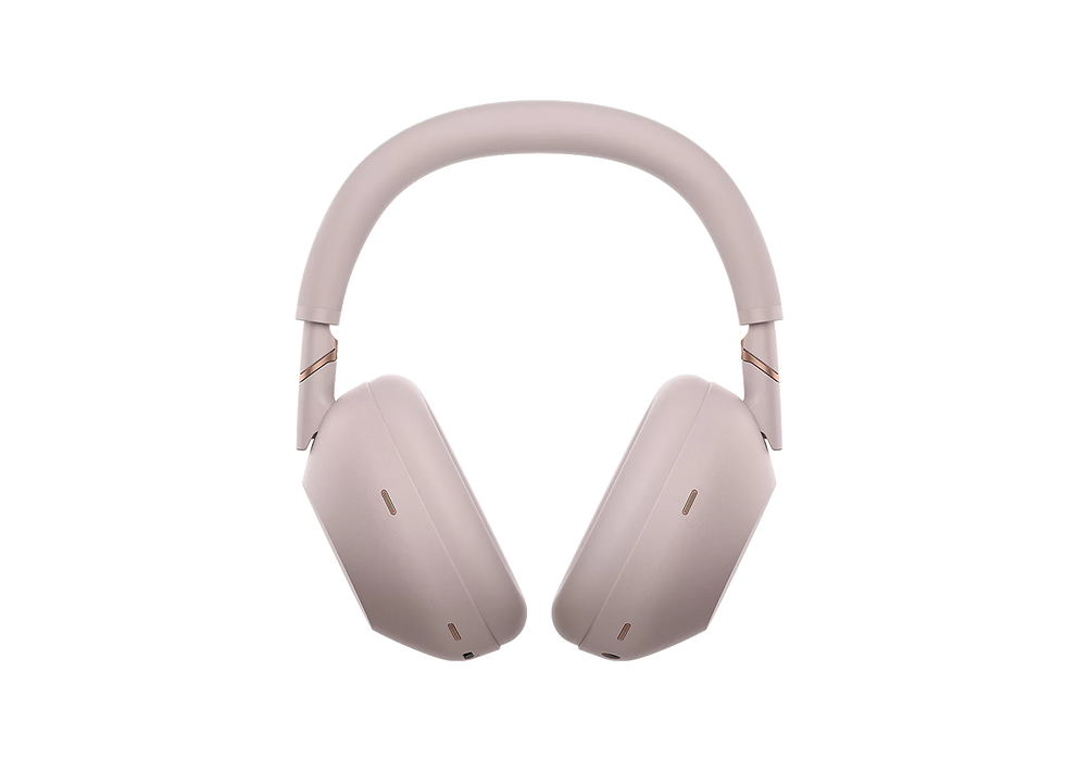 SONY WH-1000XM6 Wireless Noise-Canceling Over-Ear Headphones (Sand Pink)
