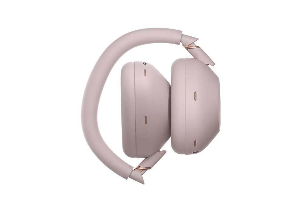SONY WH-1000XM6 Wireless Noise-Canceling Over-Ear Headphones (Sand Pink)