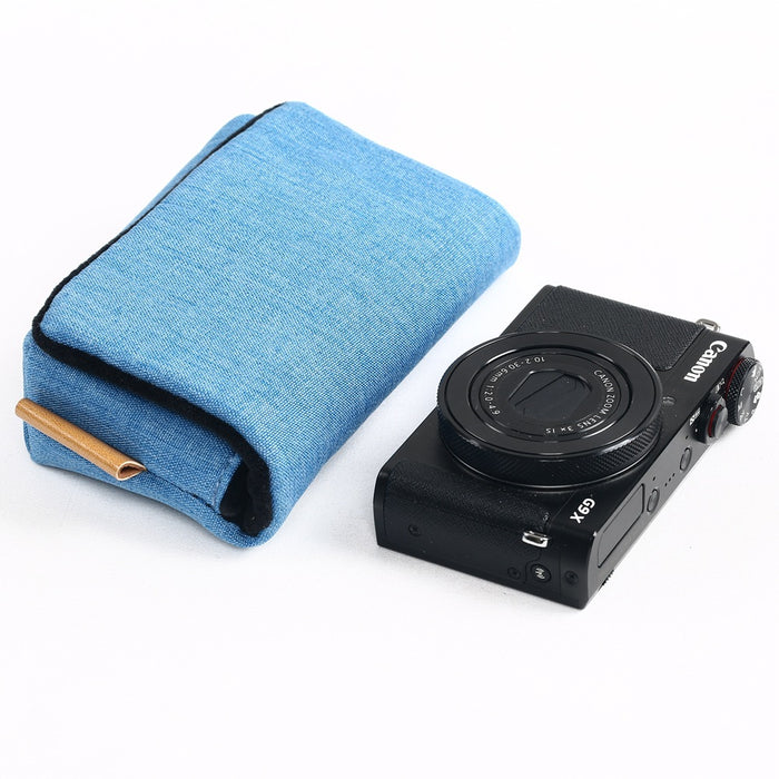 OEM (Generic) Camera Pouch for Compact Camera (Light Blue)