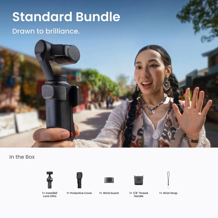 INSTA360 Luna Ultra - Standard Combo (Cosmic Black)