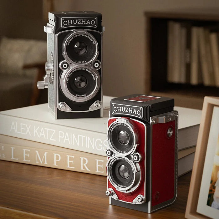 CHUZHAO M1 Retro TLR Style Mini Digital Camera (Red)