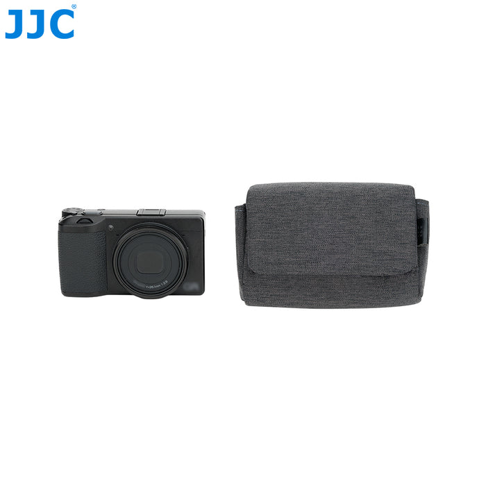 JJC Compact Camera Pouch for Ricoh GR Series, Canon G7 Series, SX740 Series, Sony RX100 Series
