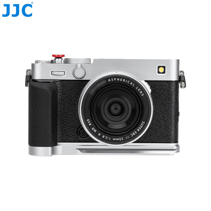 JJC Camera Hand Grip for Fujifilm X-E5 (Silver)