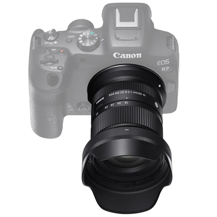 SIGMA 18-50mm f/2.8 DC DN Contemporary Lens for Canon RF