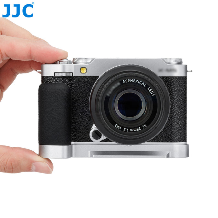 JJC Camera Hand Grip for Fujifilm X-M5 (Silver)