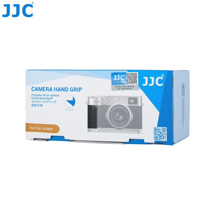 JJC Camera Hand Grip for Fujifilm X100VI (Silver)