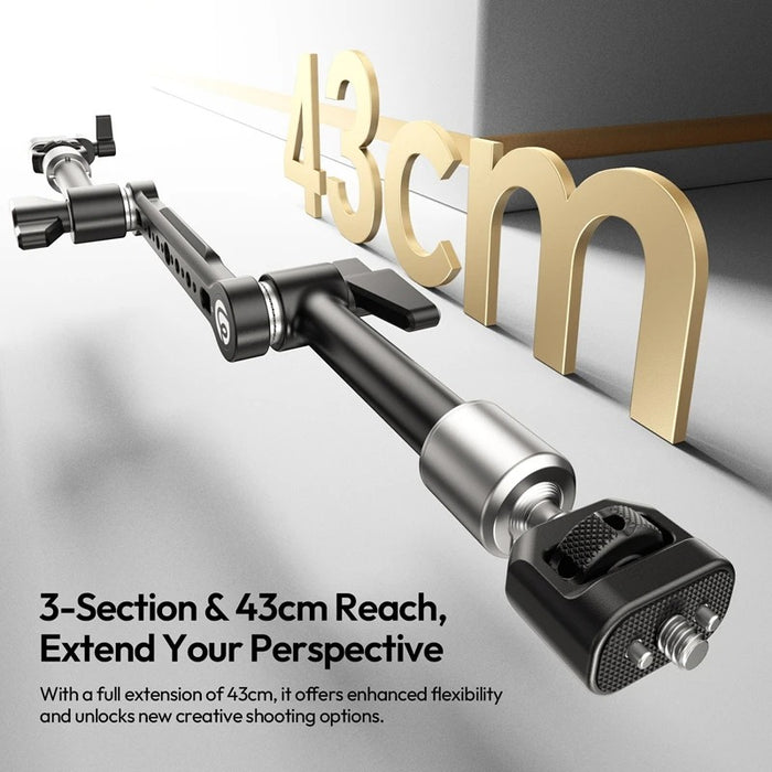 ULANZI TA10 3-Section Magic Articulating Arm w/ Built-In Grip