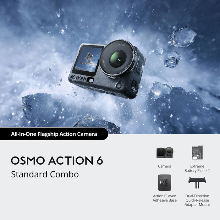 (ACTIVATED) DJI Osmo Action 6 Standard Combo